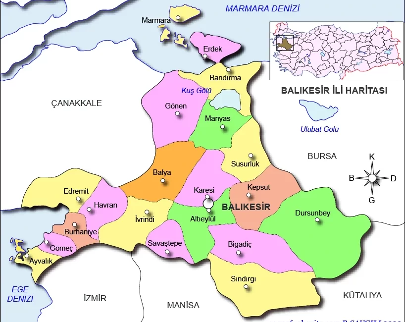 Rakamlarla Balıkesir