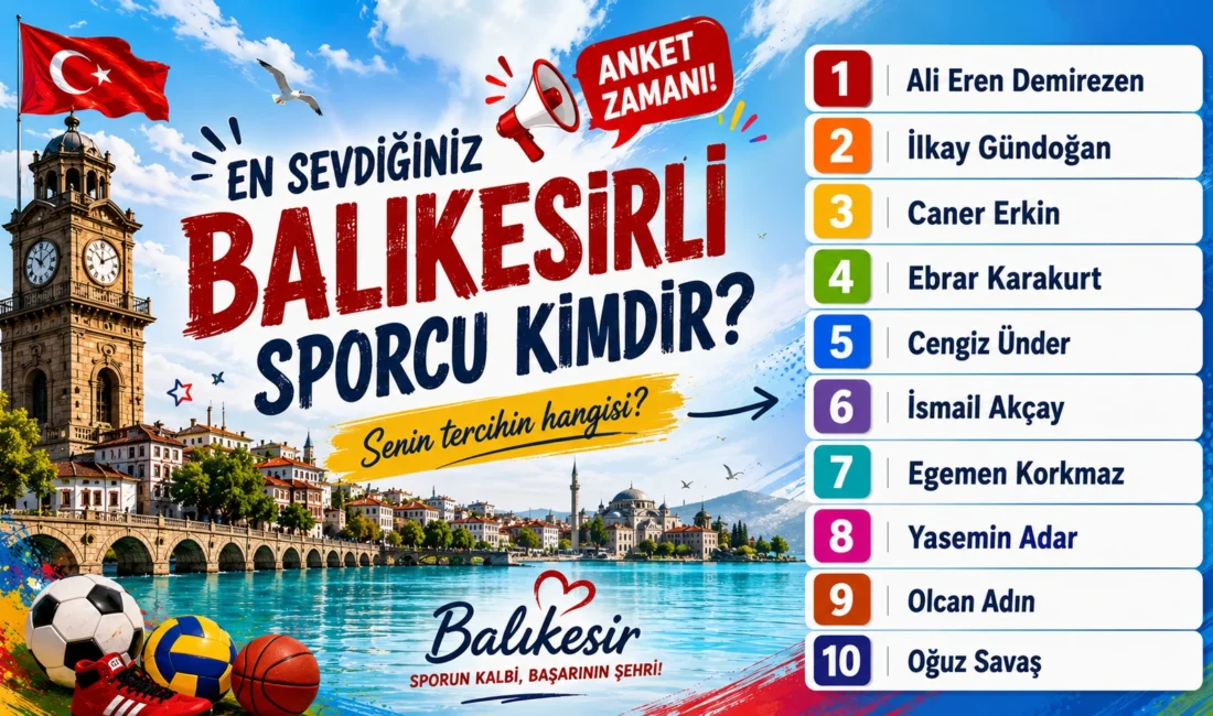 Balıkesirliler, en sevdikleri sporcuyu